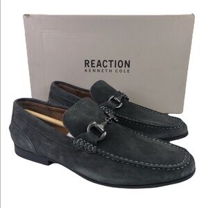 Kenneth Cole Reaction Gray Crespo Loafer Shoes Size 7